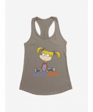 Pre-sale Rugrats Angelica Sleepy Head Girls Tank $6.37 Tanks