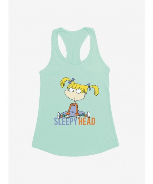 Pre-sale Rugrats Angelica Sleepy Head Girls Tank $6.37 Tanks