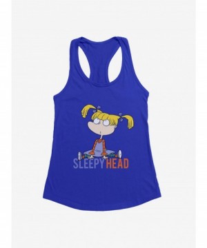 Pre-sale Rugrats Angelica Sleepy Head Girls Tank $6.37 Tanks