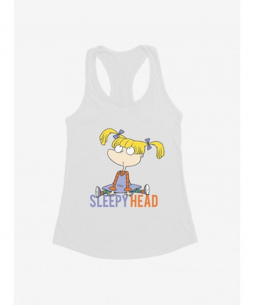 Pre-sale Rugrats Angelica Sleepy Head Girls Tank $6.37 Tanks