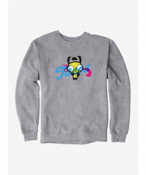 Trendy Invader Zim Tacos Logo Sweatshirt $14.17 Sweatshirts