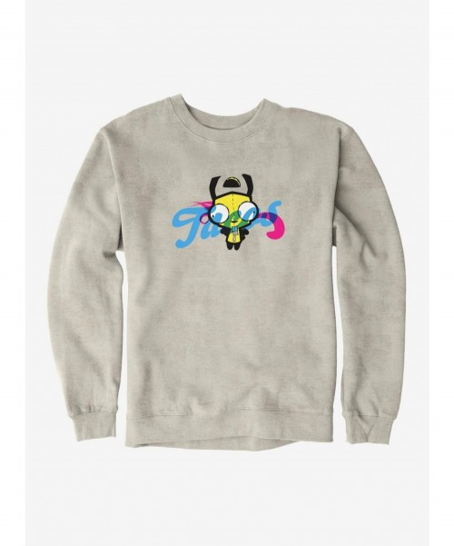 Trendy Invader Zim Tacos Logo Sweatshirt $14.17 Sweatshirts