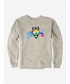 Trendy Invader Zim Tacos Logo Sweatshirt $14.17 Sweatshirts