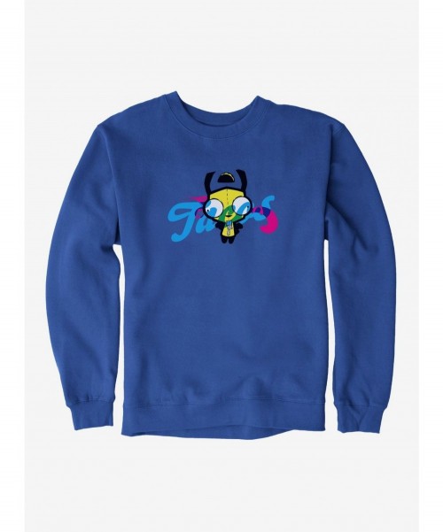 Trendy Invader Zim Tacos Logo Sweatshirt $14.17 Sweatshirts