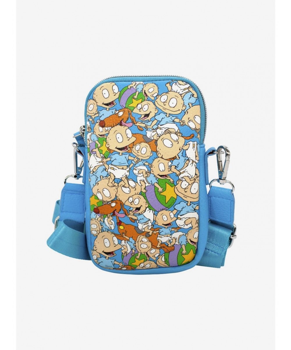 Best Deal Rugrats Tommy Pickles And Spike Poses Stacked Phone Bag Holder Wallet $6.84 Wallets