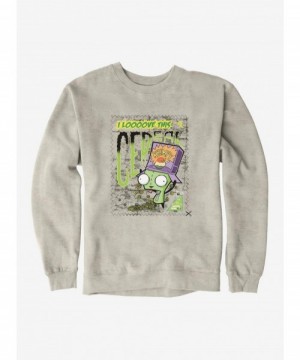 Value Item Invader Zim I Love This Cereal Sweatshirt $10.92 Sweatshirts