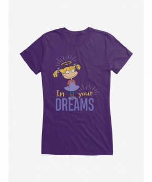 Bestselling Rugrats Angelica In Your Dreams Girls T-Shirt $7.77 T-Shirts