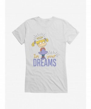 Bestselling Rugrats Angelica In Your Dreams Girls T-Shirt $7.77 T-Shirts