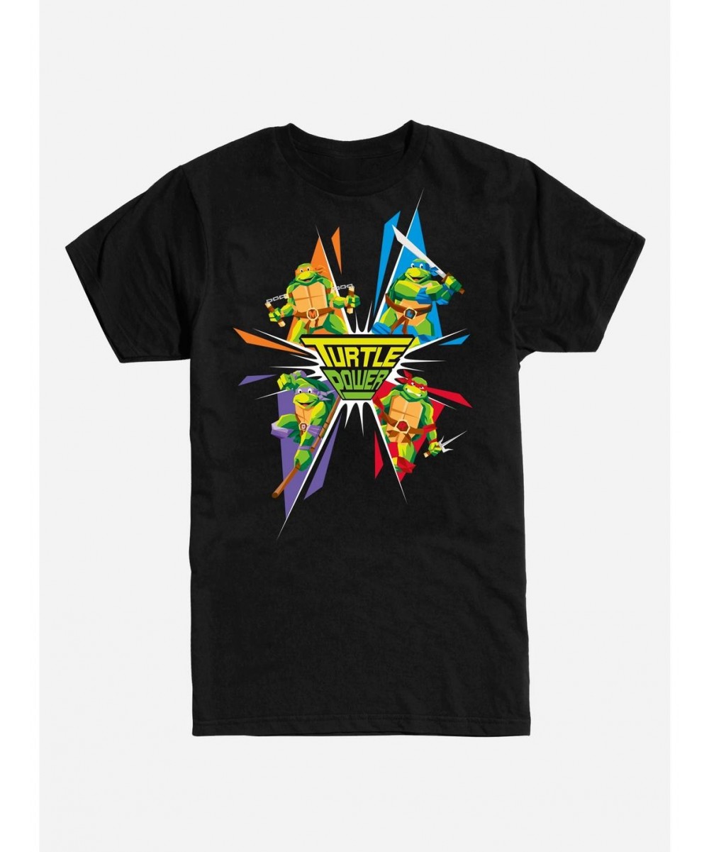 Exclusive Teenage Mutant Ninja Turtles Power Group T-Shirt $6.69 T-Shirts