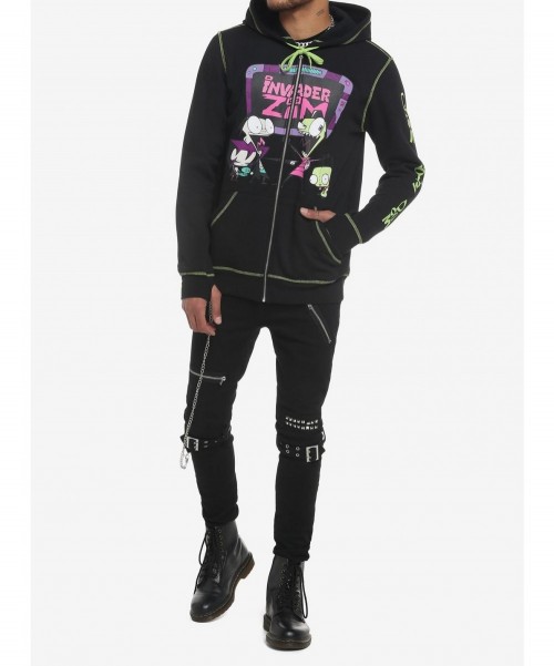 Fashion Invader Zim Characters Hoodie $14.05 Hoodies