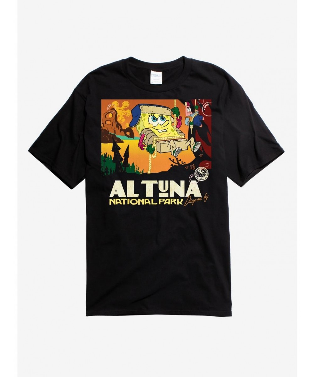 Unique SpongeBob Altuna National Park T-Shirt $8.50 T-Shirts