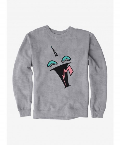 Fashion Invader Zim Big Face Laughing Sweatshirt $11.81 Sweatshirts