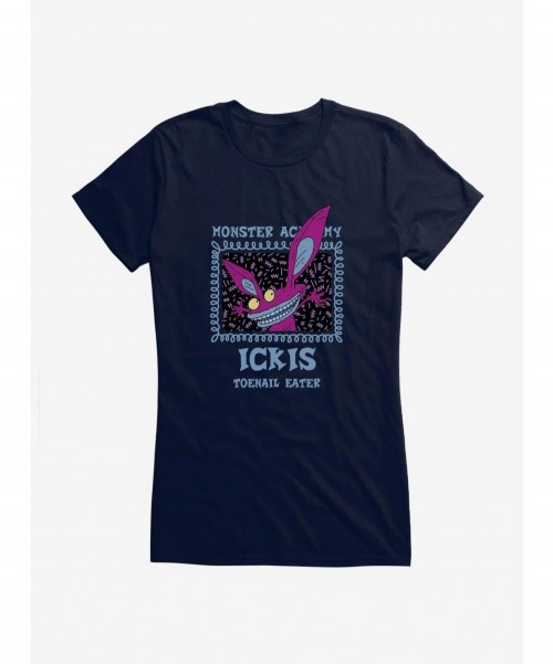 Trendy Aaahh!!! Real Monsters Ickis Toenail Eater Girls T-Shirt $9.36 T-Shirts