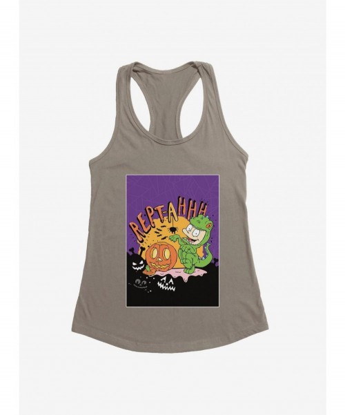 Hot Selling Rugrats Halloween Tommy Rept-Ahhh! Girls Tank $9.36 Tanks