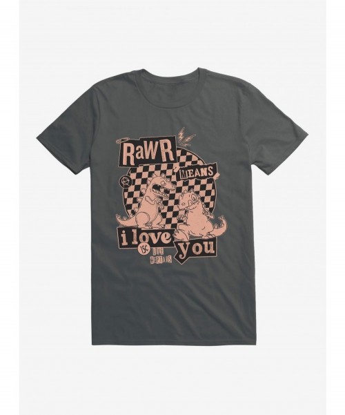 Discount Sale Rugrats Punk Poster Rawr Means I Love You T-Shirt $8.03 T-Shirts