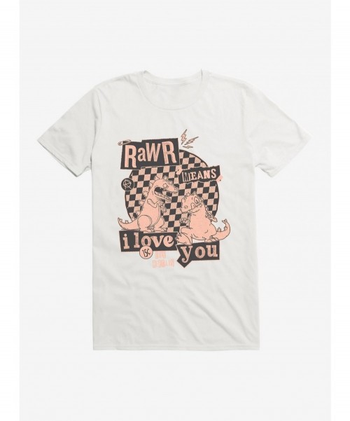 Discount Sale Rugrats Punk Poster Rawr Means I Love You T-Shirt $8.03 T-Shirts