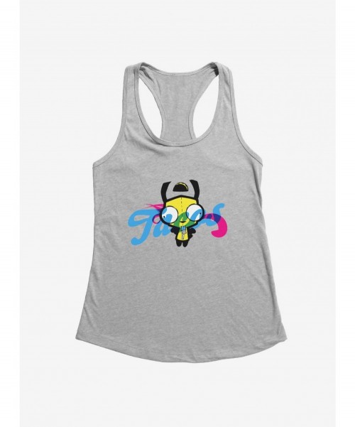 Cheap Sale Invader Zim Tacos Girls Tank $9.96 Tanks