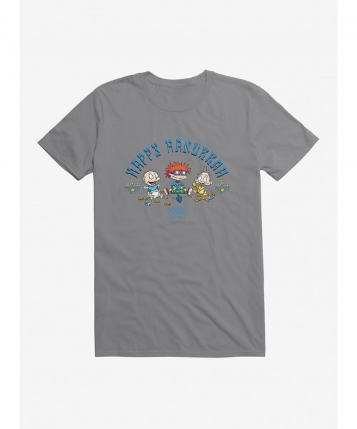 Hot Selling Rugrats Happy Hanukkah Crew T-Shirt $7.27 T-Shirts