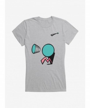 Crazy Deals Invader Zim Big Face Screaming Girls T-Shirt $7.97 T-Shirts