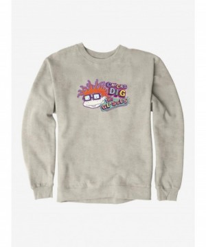 Premium Rugrats Chuckie Chicks Dig Glasses Sweatshirt $11.81 Sweatshirts