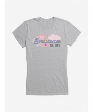 Pre-sale Discount Rugrats Angelica You Snooze You Lose Girls T-Shirt $6.77 T-Shirts