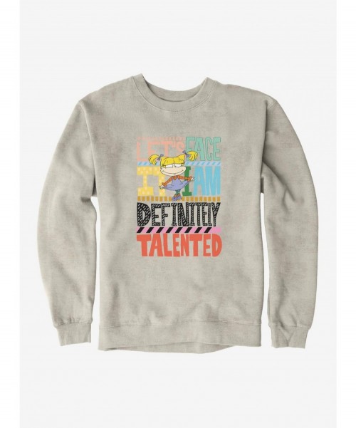 Pre-sale Discount Rugrats Angelica Talented Sweatshirt $10.92 Sweatshirts