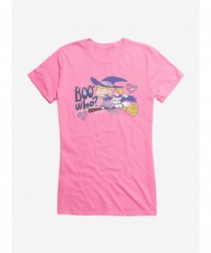 Bestselling Rugrats Halloween Angelica Boo Who? Girls T-Shirt $8.37 T-Shirts