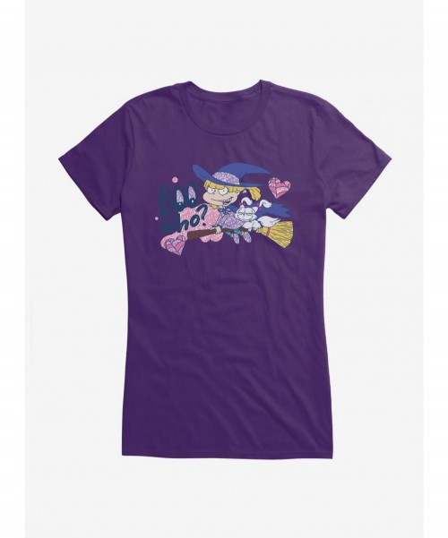 Bestselling Rugrats Halloween Angelica Boo Who? Girls T-Shirt $8.37 T-Shirts