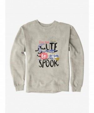 Premium Rugrats Halloween Angelica I'm Too Cute To Spook Sweatshirt $10.92 Sweatshirts