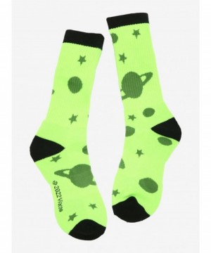 Limited Time Special Invader Zim GIR Planets 3D Plush Crew Socks $2.40 Socks