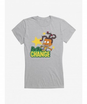 Discount Rugrats Susie Carmichael Be The Change Girls T-Shirt $8.37 T-Shirts