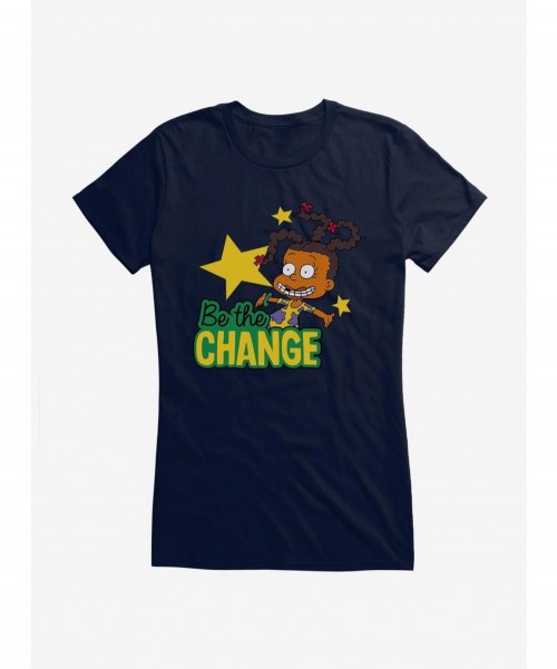 Discount Rugrats Susie Carmichael Be The Change Girls T-Shirt $8.37 T-Shirts