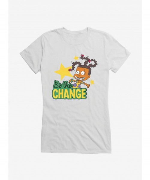 Discount Rugrats Susie Carmichael Be The Change Girls T-Shirt $8.37 T-Shirts