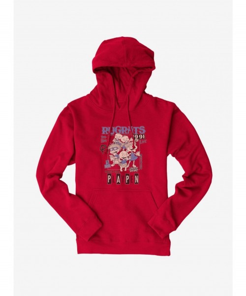 Hot Sale Rugrats Rock Poster Rugrats Live Hoodie $11.85 Hoodies