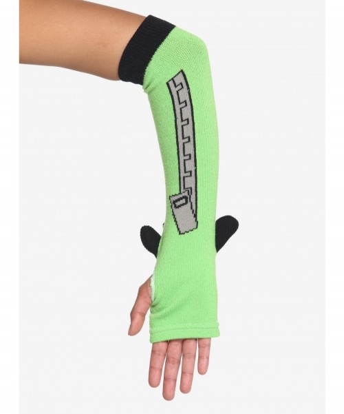 Discount Sale Invader Zim GIR Arm Warmers $7.96 Warmers