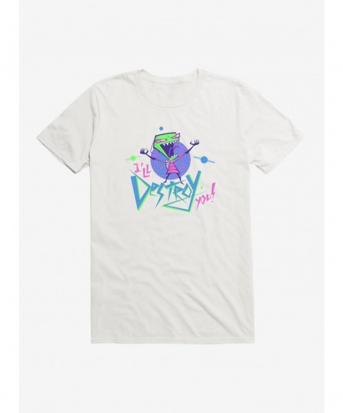 Flash Deal Invader Zim I'll Destroy You T-Shirt $7.27 T-Shirts