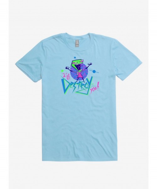 Flash Deal Invader Zim I'll Destroy You T-Shirt $7.27 T-Shirts