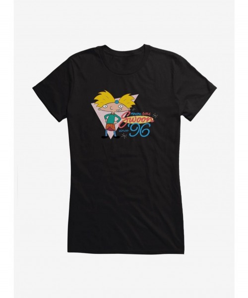 Pre-sale Hey Arnold! Ladies Man Girls T-Shirt $9.76 T-Shirts