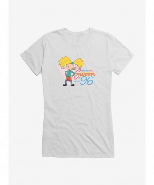 Pre-sale Hey Arnold! Ladies Man Girls T-Shirt $9.76 T-Shirts