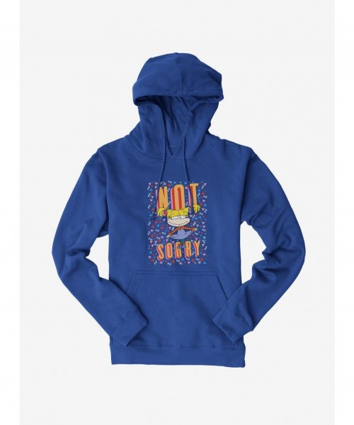 Cheap Sale Rugrats Angelica Not Sorry Hoodie $17.60 Hoodies