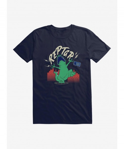 Pre-sale Rugrats Reptar Lightning Roar T-Shirt $8.03 T-Shirts