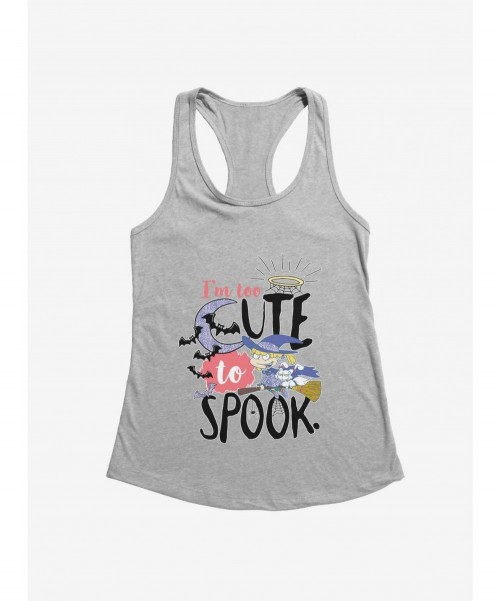 Cheap Sale Rugrats Halloween Angelica I'm Too Cute To Spook Girls Tank $6.57 Tanks