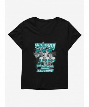 Best Deal Invader Zim Weird Like It's A Bad Thing Girls T-Shirt Plus Size $10.29 T-Shirts