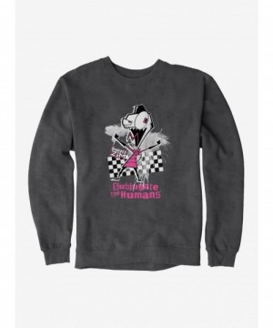 Hot Selling Invader Zim Subjugate The Humans Sweatshirt $12.10 Sweatshirts