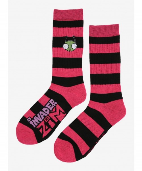 Special Invader Zim GIR Duo Crew Socks $2.71 Socks