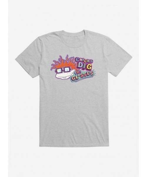 Flash Deal Rugrats Chuckie Chicks Dig Glasses T-Shirt $6.88 T-Shirts