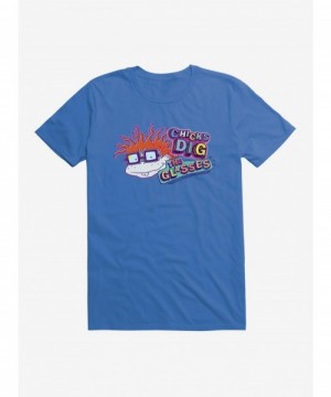 Flash Deal Rugrats Chuckie Chicks Dig Glasses T-Shirt $6.88 T-Shirts