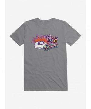 Flash Deal Rugrats Chuckie Chicks Dig Glasses T-Shirt $6.88 T-Shirts