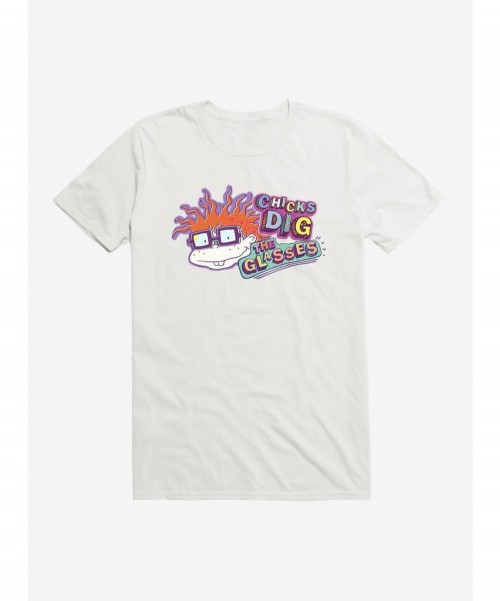 Flash Deal Rugrats Chuckie Chicks Dig Glasses T-Shirt $6.88 T-Shirts