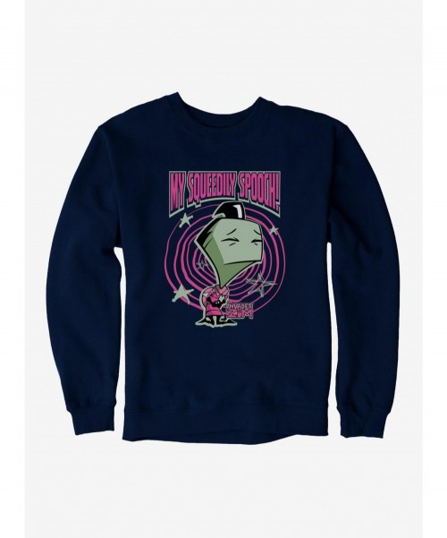 Pre-sale Discount Invader Zim My Squeedily Spooch Sweatshirt $9.45 Sweatshirts